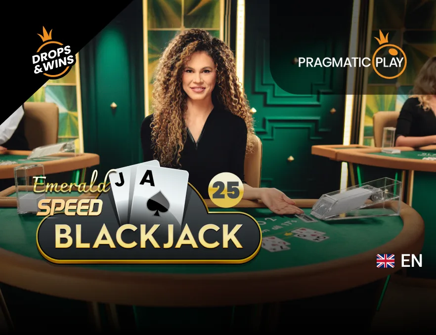 Emerald Speed Blackjack 25